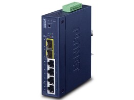 PLANET IGS-4215-4T2S IP30 Indus L2/L4 4-Port 10/100/1000T 2Port 100/1000X SFP Man  -40 75 C 
