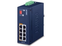 PLANET IPOE-470 IP30 Indu 4-prt 10/100/1000T 95W 802.3bt PoE   Inj Hub  240 Watts PoE budget 