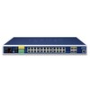PLANET IGSW-24040T IP30 19  Rack Mountable Industrial L2 /L4 Managed Ethernet Switch  24 1000T