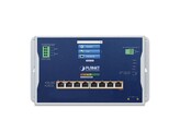 PLANET IP30  IPv6/IPv4  L2  8-Port 10/100/1000T 802.3bt PoE   2-Port 1G/2.5G SFP Wall-mount