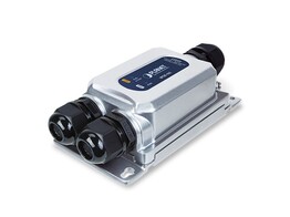  PLANET IPOE-165 IP67-rated Indust 1-Port 802.3at PoE  Injector  24 56V power boost  -40 75 degre