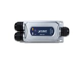  PLANET IPOE-165 IP67-rated Indust 1-Port 802.3at PoE  Injector  24 56V power boost  -40 75 degre
