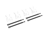 COMMSCOPE Saddle   Velcro Strap Kit  Clear
