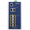 PLANET IGS-10020MFT IP30 Industrial 6  100/1000X SFP   2  1G/2.5G SFP   2 10/100/1000T Full Managed