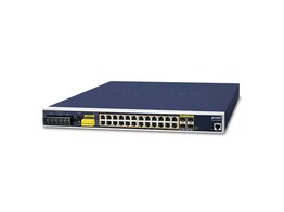 PLANET IGS-6325-24P4S IP30 19  Rack Mountable Industrial L3 Managed PoE Switch  24-Port 10/100/1000T