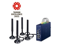 PLANET ICG-2515-NR Industrial 5G NR Cellular Gateway with 5-Port 10/100/1000T
