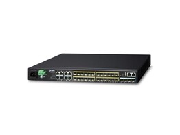 PLANET XGS-6350-12X8TR Layer 3 12-Port 10G SFP    8-Port 10/100/1000T Stackable Managed Switch