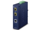 PLANET IGT-2205AT IP30 Industrial 2-port 10/100/1000T to 2-port 100/1000/2500X SFP Media Converter