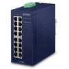 PLANET IGS-1600T IP30 Industrial 16-Port 10/100/1000T Gigabit Ethernet Switch  UL certified