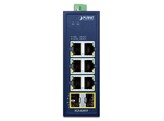 PLANET IGS-820TF IP30  Compact size 6-Port 10/100/1000T   2-Port 100/1000/2500X SFP Gigabit Ethernet