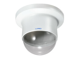 i-PRO WV-QCD100C-W  Ceiling Mount Bracket Clear Dome  WHITE