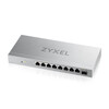ZYXEL XMG-108 8 Ports 2 5G   1 SFP  Desktop MultiGig unmanaged Switch