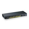 ZYXEL GS1100-10HPv2  unmanaged PoE 8x Gigabit  2x Fiber Uplink  130 Watt PoE