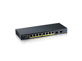 ZYXEL GS1100-10HPv2  unmanaged PoE 8x Gigabit  2x Fiber Uplink  130 Watt PoE