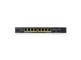 ZYXEL GS1100-10HPv2  unmanaged PoE 8x Gigabit  2x Fiber Uplink  130 Watt PoE