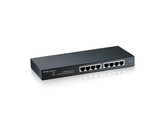 ZYXEL GS1900-8 v2  8-port GbE L2 smart switch  desktop  fanless