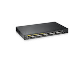 ZYXEL GS1900-48HP v2  48-port GbE L2 Smart Switch  170 Watt rackmount