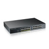 ZYXEL GS1915-24EP  24-port GbE  12 port PoE  130W 802.3at  fanless  Smart Switch  NebulaFlex Cloud