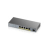 ZYXEL GS1350-6HP  6 Port managed CCTV PoE switch  long range  60W  802.3BT  1YR Nebula Pro incl. 