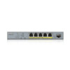 ZYXEL GS1350-6HP  6 Port managed CCTV PoE switch  long range  60W  802.3BT  1YR Nebula Pro incl. 