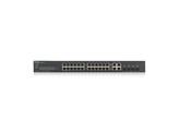 ZYXEL GS1920-24v2  28-Port Smart Managed Switch  24 GbE  4 GbE/SFP  NebulaFlex Cloud
