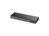 ZYXEL GS1920-24v2  28-Port Smart Managed Switch  24 GbE  4 GbE/SFP  NebulaFlex Cloud