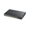 ZYXEL GS1920-24HPv2  28-Port Smart Managed Switch 24 GbE PoE  4 GbE/SFP  NebulaFlex Cloud  375W