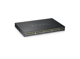 ZYXEL GS1920-48HPv2  50-Port Smart Managed PoE Switch 48 GbE PoE  4 GbE/SFP  NebulaFlex Cloud  375W