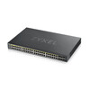 ZYXEL GS1920-48HPv2  50-Port Smart Managed PoE Switch 48 GbE PoE  4 GbE/SFP  NebulaFlex Cloud  375W