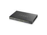 ZYXEL GS1920-48HPv2  50-Port Smart Managed PoE Switch 48 GbE PoE  4 GbE/SFP  NebulaFlex Cloud  375W