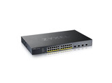 ZYXEL XGS1935-28HP  28-Port Lite-L3 Smart Managed PoE  24 GbE  4 10G SFP   NebulaFlex Cloud  375W