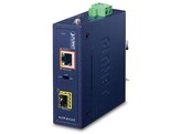 PLANET IGTP-815AT IP30 Compact Indus 100/1000BASE-X SFP to 10/100/1000BASE-T 802.3at PoE  Media Conv