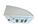 ACCELTEX Universal AP L-Bracket Wall Mount with Cover  V4  White