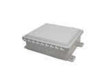 ACCELTEX 16x14x4 Low Profile Enclosure with Solid Door  Latch Lock