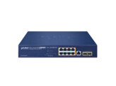 PLANET GS-4210-8UP2S IPv6/IPv4  8x 1000T 802.3bt 95W PoE  2x 100/1000X SFP Man Switch 180W PoE
