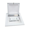ACCELTEX Universal Ceiling Tile Enclosure WHITE