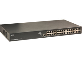 BAROX RY-LGSP23-26/370 Switches for 19 -  table mnt with mngmt  26x10/100/1000TX thereof 24x with Po