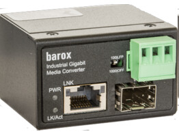 BAROX PC-MC101-GE Media converter for DIN rail  extended temperature range