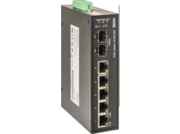 BAROX PC-PIGE502-2 Switch DIN-rail 5x1G  4xPOE  No mgmt  ext temp