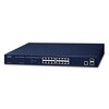 PLANET GS-4210-16T2S 16-Port 10/100/1000Base-T   2-Port 1000MBPS SFP L2/L4 SNMP Man