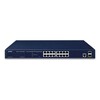 PLANET GS-4210-16T2S 16-Port 10/100/1000Base-T   2-Port 1000MBPS SFP L2/L4 SNMP Man