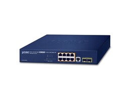 PLANET GS-4210-8P2S 8-Port Man. 802.3at POE  Gbit Eth. Switch