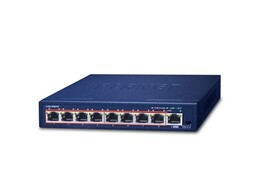 PLANET GSD-908HP 8-Port 10/100/1000 Gbit 802.3at POE Eth. Sw. plus 1-Port Gbit
