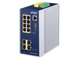 PLANET IGS-5225-8P4S Industrial L2 /L4 8-Port 1000T 802.3at PoE 4-port 1000X SFP