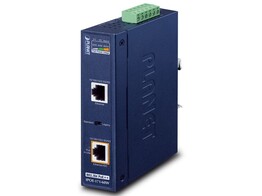 PLANET IPOE-171-60W IP30  Industrial Single-Port 10/100/1000Mbps 802.3bt PoE   Injector
