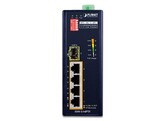 PLANET ISW-514PTF IP40 4-Port 10/100TX 802.3at PoE   1-Port 100FX SFP switch