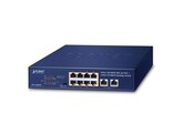 PLANET FSD-1008HP 8-Port 10/100TX 802.3at PoE   2-Port 10/100TX Desktop Switch