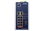 PLANET IGS-6325-8UP2S IP30 DIN-rail Industrial L3 8-Port 10/100/1000T 802.3bt PoE   2-port 100/1000X