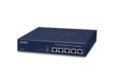PLANET VR-100 5-Port 10/100/1000T VPN Security Router  Dual-WAN Failover and Load Balancing  Cyber S
