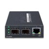 PLANET GT-1205A 1-Port 10/100/1000BASE-T - 2-Port 100/1000BASE-X SFP Switch/Redund. Media Conv.
